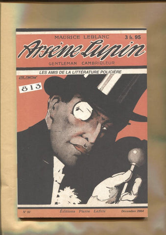 Facsimil: Aventures extraordinaires D'Arsene Lupin numero 91: Gentleman-Cambrioleur