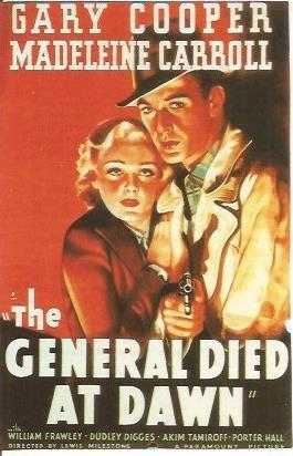 POSTAL A1008: The General died at dawn