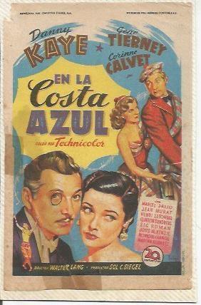 POSTAL A1002: En la costa azul