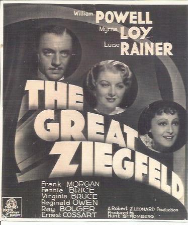 POSTAL A0996: The Great Ziegfeld