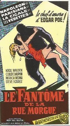 POSTAL A0994: Le fantome de la Rue Morgue