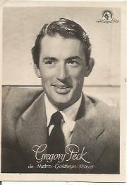 POSTAL A1025: Gregory Peck