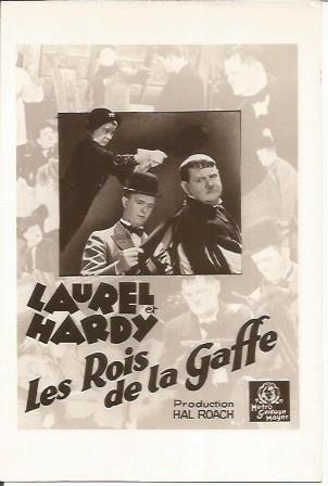 POSTAL A0936: Les rois de la gaffe