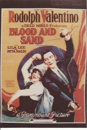 POSTAL A0934: Rodolfo Valentino en Blood and Sand