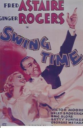POSTAL A0970: Swing Time, con Fred Astaire