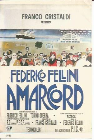 POSTAL A0969: Amarcord, de Fellini
