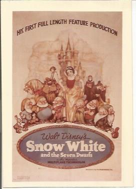 POSTAL A0964: Snow White