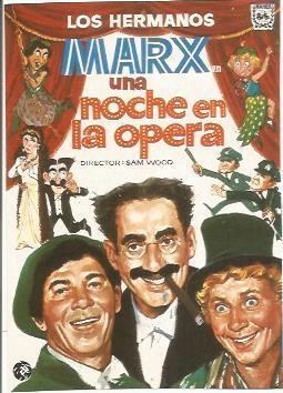 POSTAL A0958: Una noche en la opera