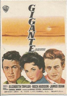 POSTAL A1152: Gigante con James Dean