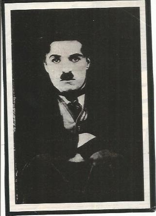 POSTAL A1142: Imagen de Charles Chaplin