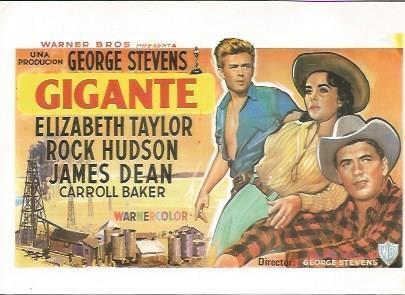POSTAL A1139: Gigante, con Elisabeth Taylor