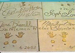 POSTAL A1128: Paseo de las Estrellas