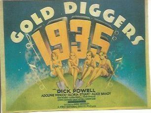 POSTAL A1179: Gold Diggers 1935