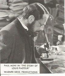 POSTAL A1169: Paul Mini en The Story od Louis Pasteur