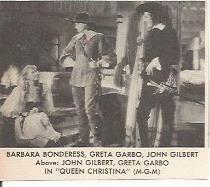 POSTAL A1167: Escena de la Reina Cristina con Greta Garbo