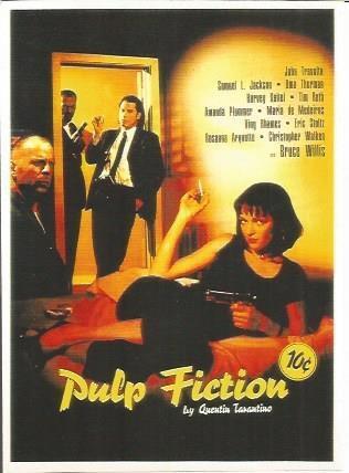 POSTAL A1119: Pulp Fiction, de Quentin Tarantino
