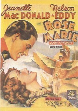 POSTAL A1115: Rose Marie, de James Stewart