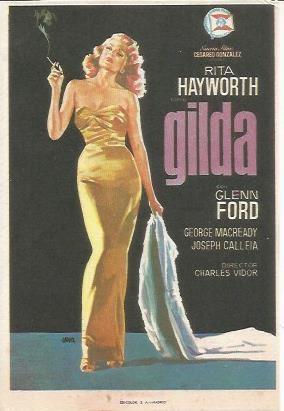 POSTAL A1114: Gilda