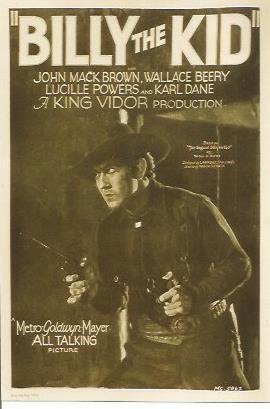 POSTAL A0921: Billy the Kid