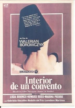 POSTAL A0920: Interior de un convento