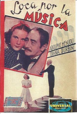 POSTAL A0779: Loca por la musica