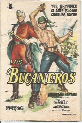 POSTAL A0777: Los bucaneros