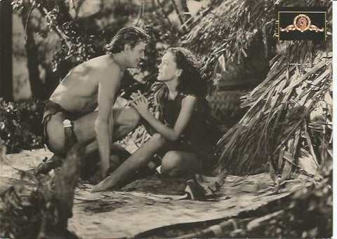 POSTAL A0750: Escena de Tarzan