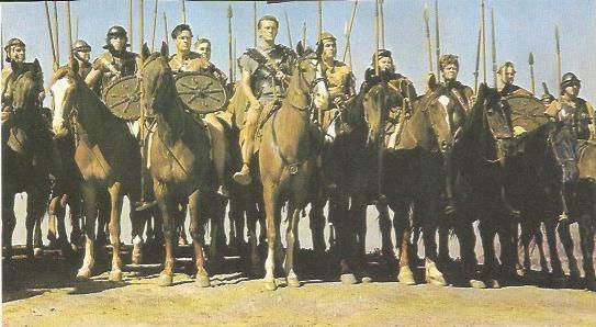POSTAL A0765: Escena de Espartaco
