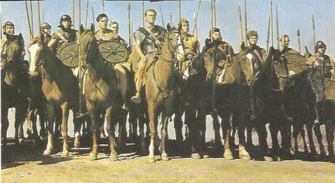 POSTAL A0765: Escena de Espartaco