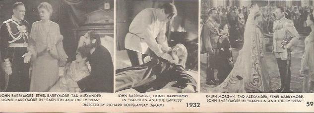 POSTAL A0762:  Escenas de Rasputin and the Empress