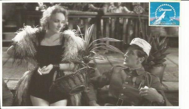 POSTAL A0756: Marlene Dietrich