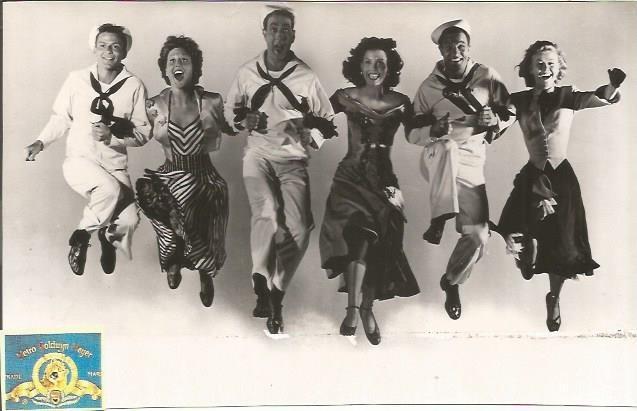 POSTAL A0669: Gene Kelly y Frank Sinatra en Anchors Away
