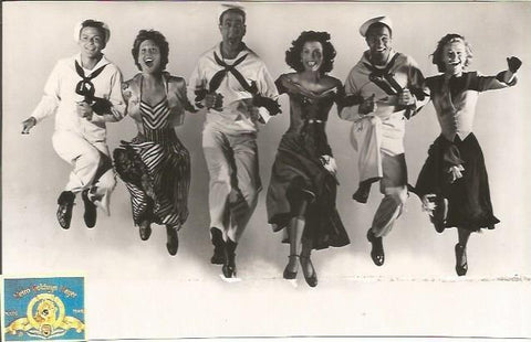 POSTAL A0669: Gene Kelly y Frank Sinatra en Anchors Away