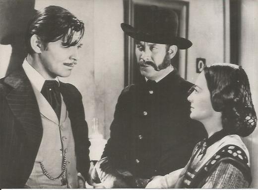 POSTAL A0715: Clark Gable y Olivia de Havilland
