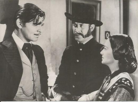 POSTAL A0715: Clark Gable y Olivia de Havilland