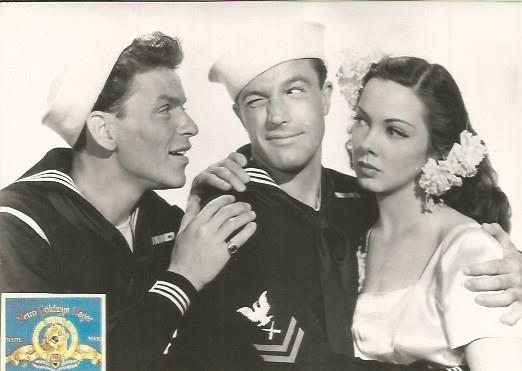 POSTAL A0711: Gene Kelly, Frank Sinatra y Kathryn Grayson
