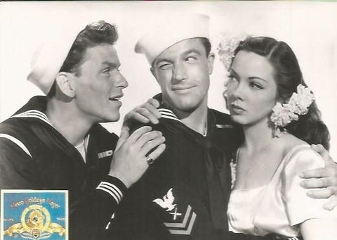 POSTAL A0711: Gene Kelly, Frank Sinatra y Kathryn Grayson