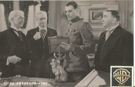 POSTAL A0705: Escena de El sargento York