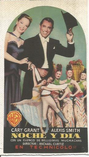 POSTAL A0701: Cary Grant en Noche y Dia