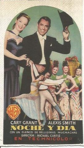 POSTAL A0701: Cary Grant en Noche y Dia