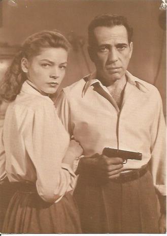 POSTAL A0692: Bogart y Bacall