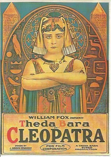 POSTAL A0698:  Theda Bara en Cleopatra