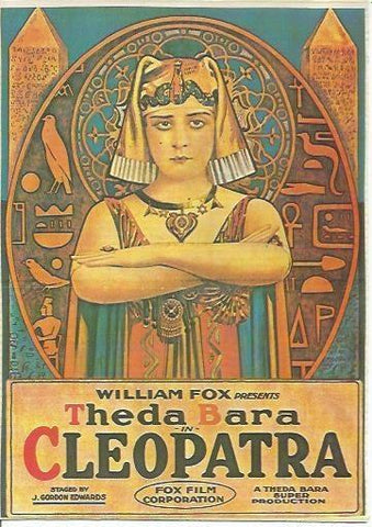 POSTAL A0698:  Theda Bara en Cleopatra