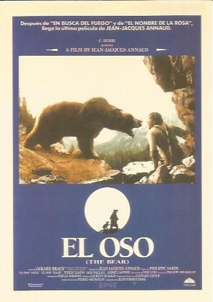 POSTAL A0872: El oso