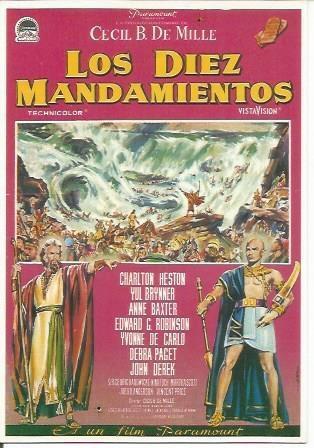 POSTAL A0864: Los diez mandamientos