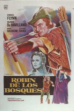 POSTAL A0857: Robin de los Bosques
