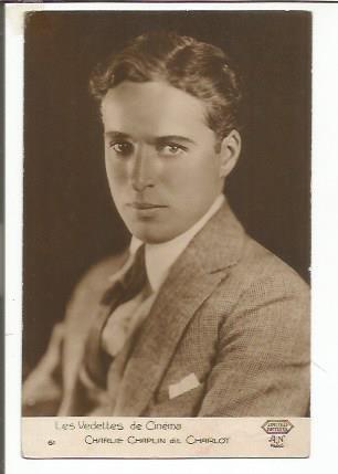 POSTAL A0909: Charles Chaplin "Charlot"