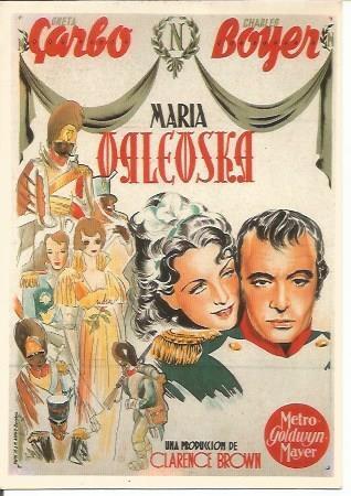 POSTAL A0908: Greta Garbo en Maria Vakevska