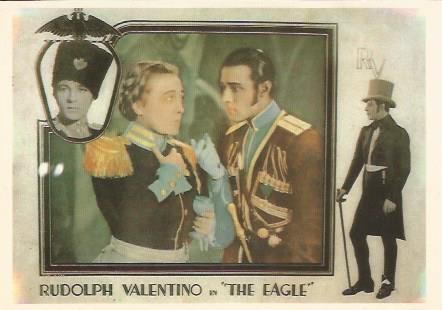 POSTAL A0907: Valentino en The Eagle