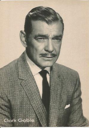 POSTAL A0893: Clark Gable
